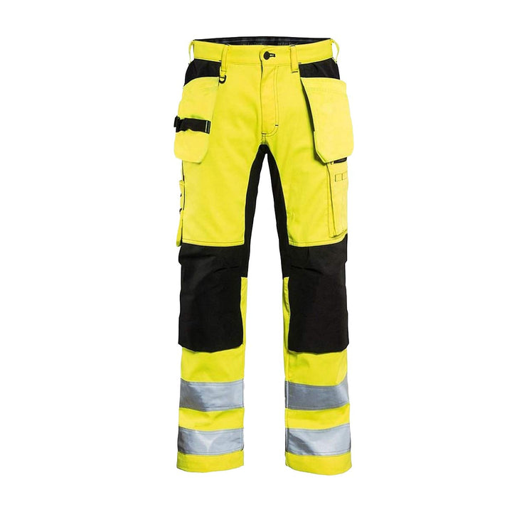 Blaklader 15521811 Hochsichtige Hose mit Stretch, gelb/ schwarz, grootte D128 D128 Yellow / Black, D