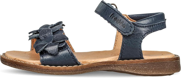 Froddo LORE Flowers G3150228-16 Mädchen Sandalette 27 EU Dunkelblau, 27 EU Dunkelblau