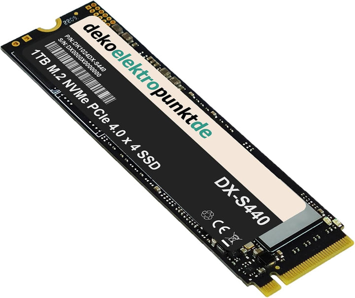 1TB M.2 NVMe Gen4 SSD Festplatte passend für GIGABYTE Z790 Gaming X AX Mainboard, Alternatives Ersat
