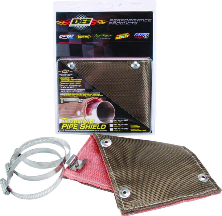 Design Engineering Titan-Rohrschutz, Auspuff-Hitzeschutz, leicht, langlebig, hochtemperaturbeständig