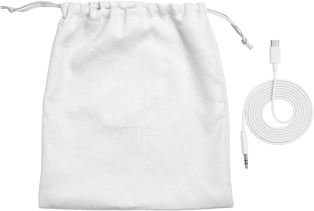 JBL Live 680NC Kabellose On‑Ear‑Kopfhörer mit Noise Cancelling, Weiss | Bluetooth 6.0, Personalisier