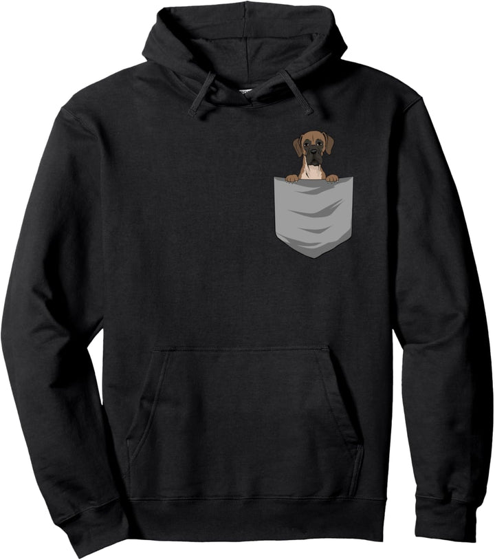 Deutsche Dogge in Brusttasche TShirt Lustige Deutsche Dogge Pullover Hoodie