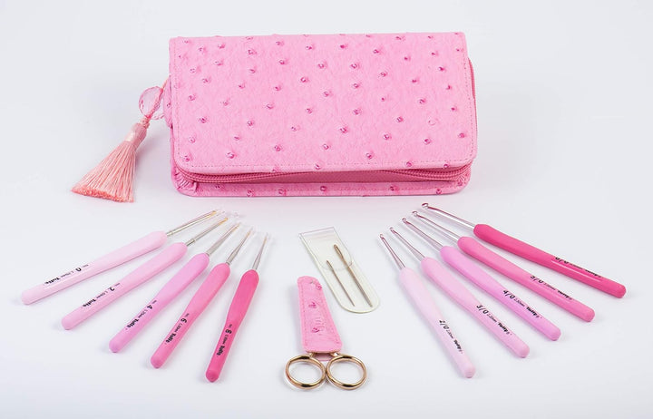 Tulip Nadel Company etimo Rose Spitze-Häkelnadel-Set, Mehrfarbig