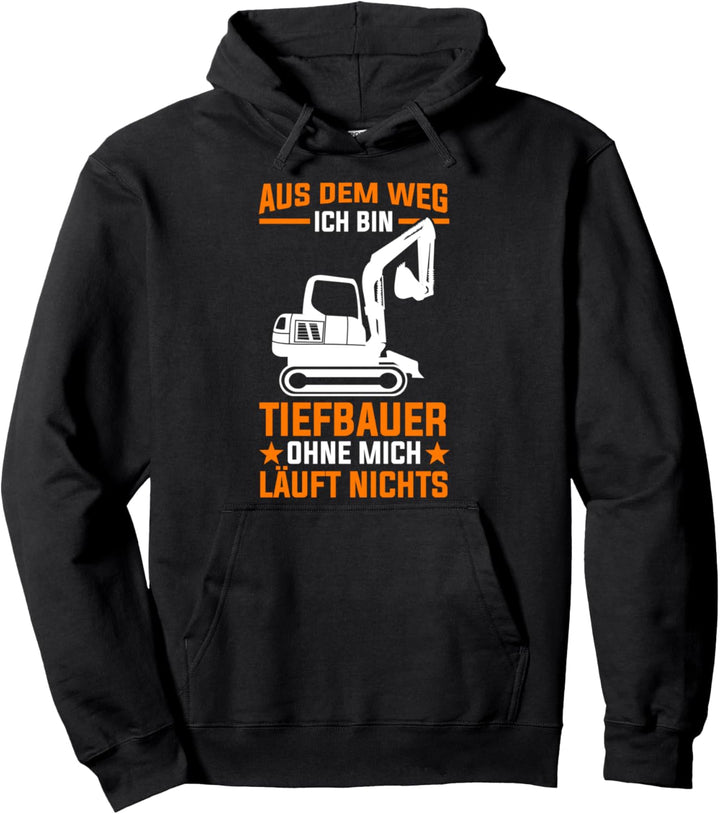 Tiefbauer Tiefbau Pullover Hoodie