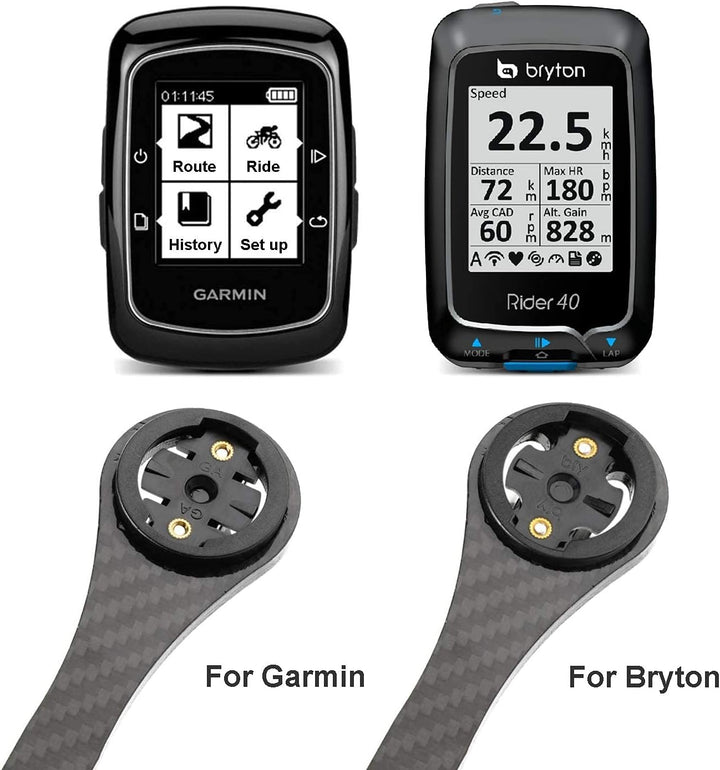 Fahrradcomputer GPS Lenkerhalterung, passend für Bryton Rider, Garmin Edge (200, 500, 510, 800, 810