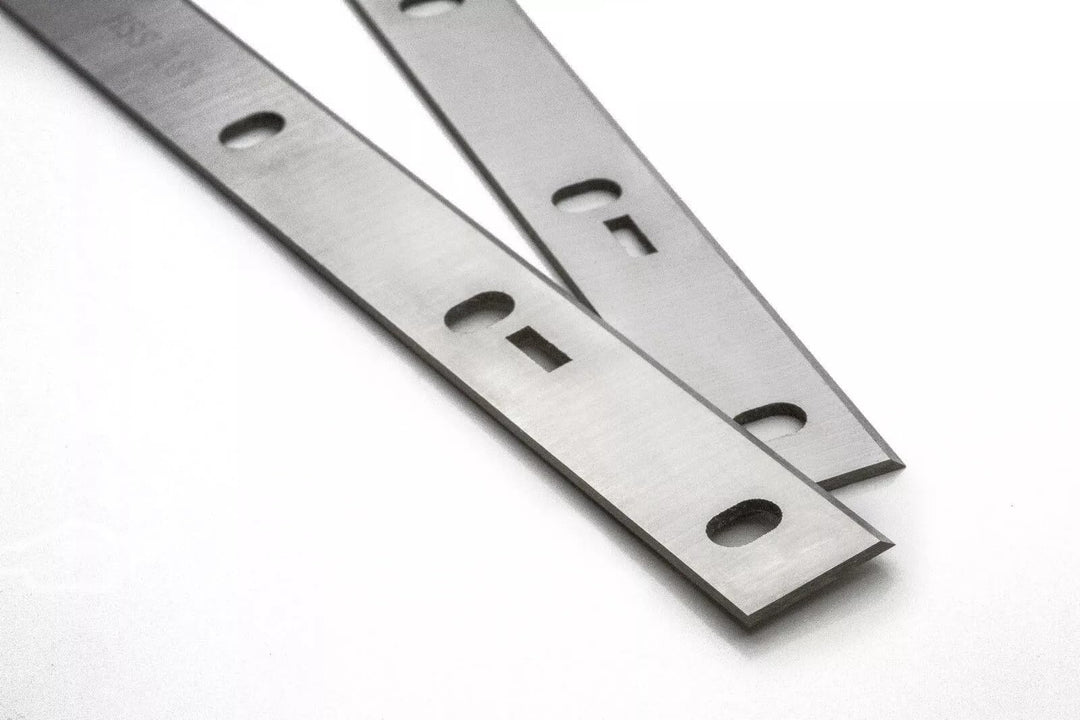 2x Hobelmesser für Scheppach HMS1080 Abricht-Dickenhobel 254mm