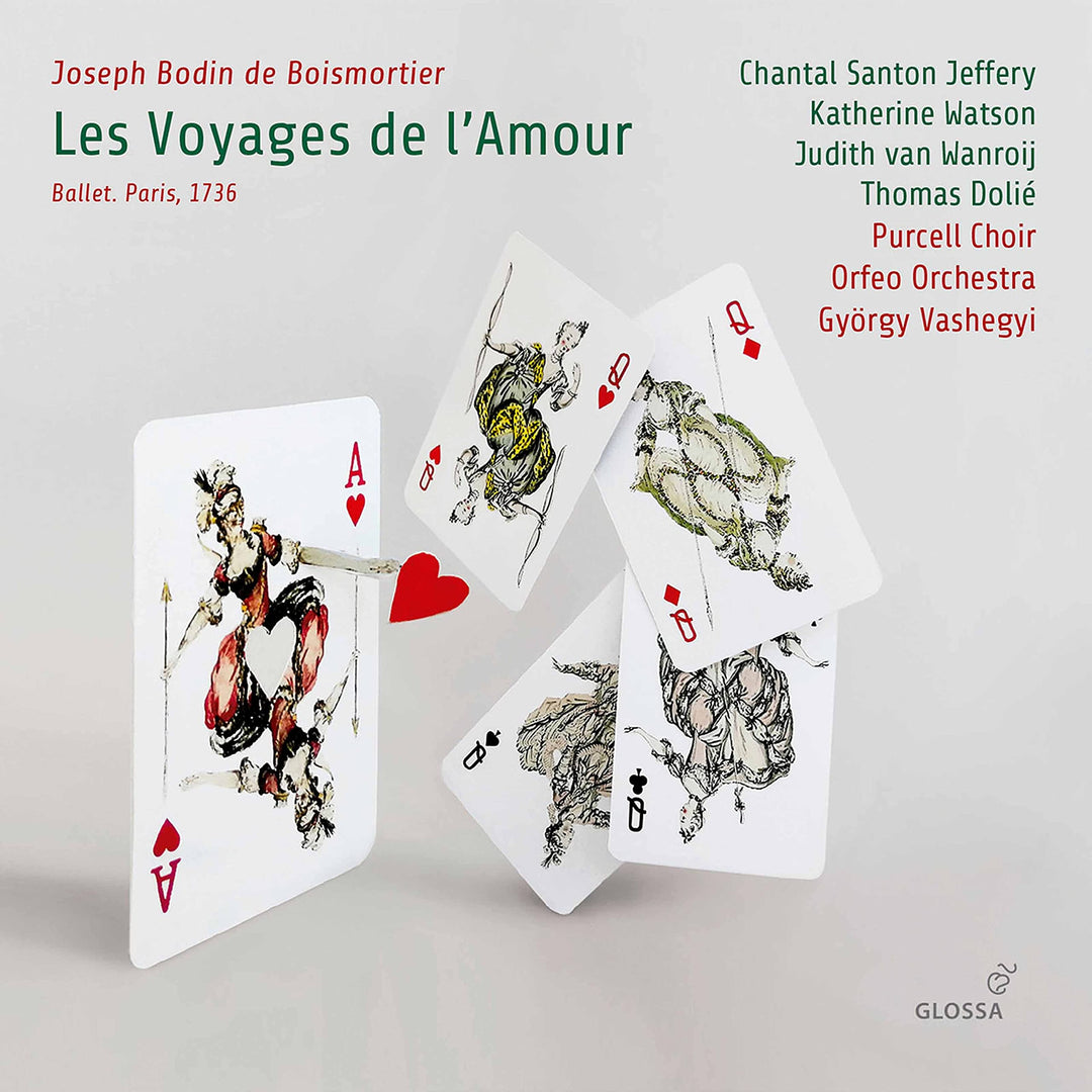 Boismortier: Les Voyages de l'Amour, Ballett Paris 1736, Audio-CD