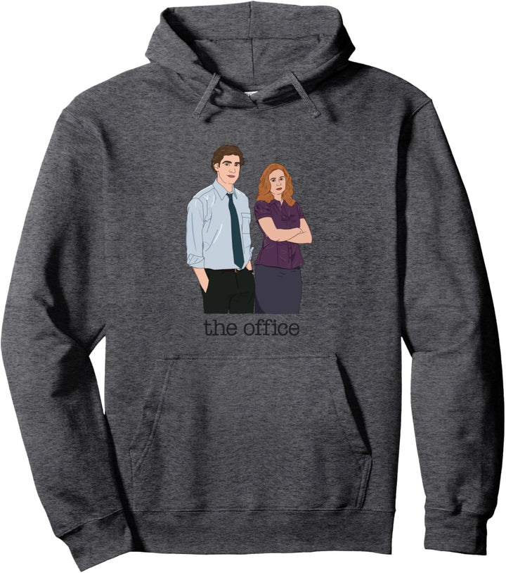 The Office Jim &amp; Pam Illustriert Pullover Hoodie