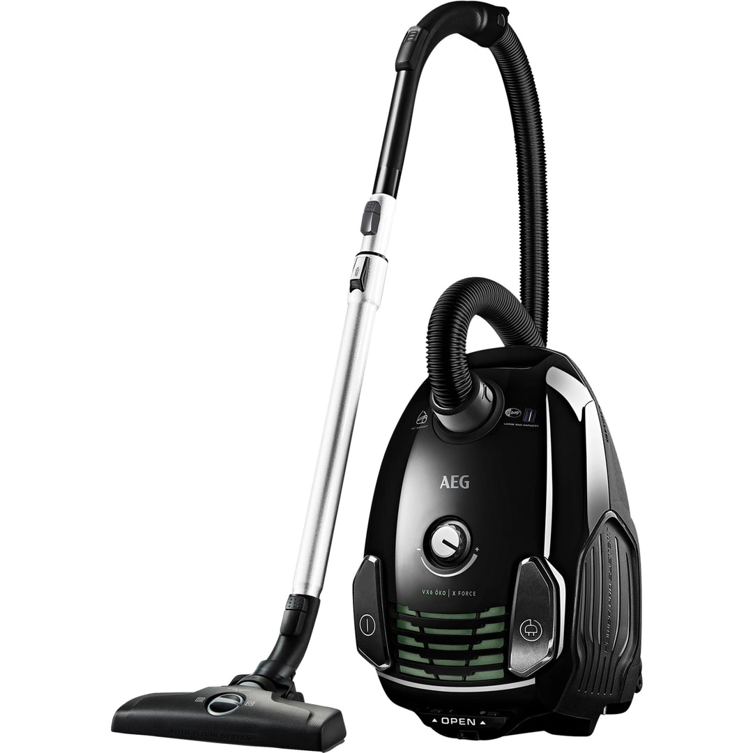 AEG VX6-2-ÖKOX Staubsauger mit Beutel / 60% Recyclingmaterial / Zusatzdüsen / Hart- und Teppichböden