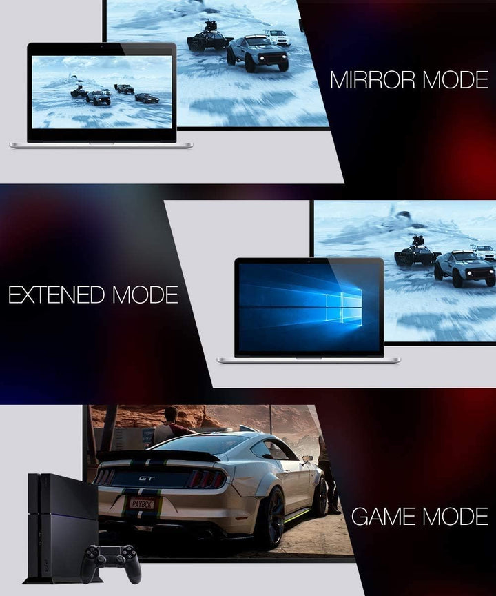 JSAUX 8K HDMI Kabel 5meter 2 Stück, HDMI 2.1 Kabel 48Gbps Highspeed HDMI Kabel, 4K @ 120Hz 144Hz, 8K