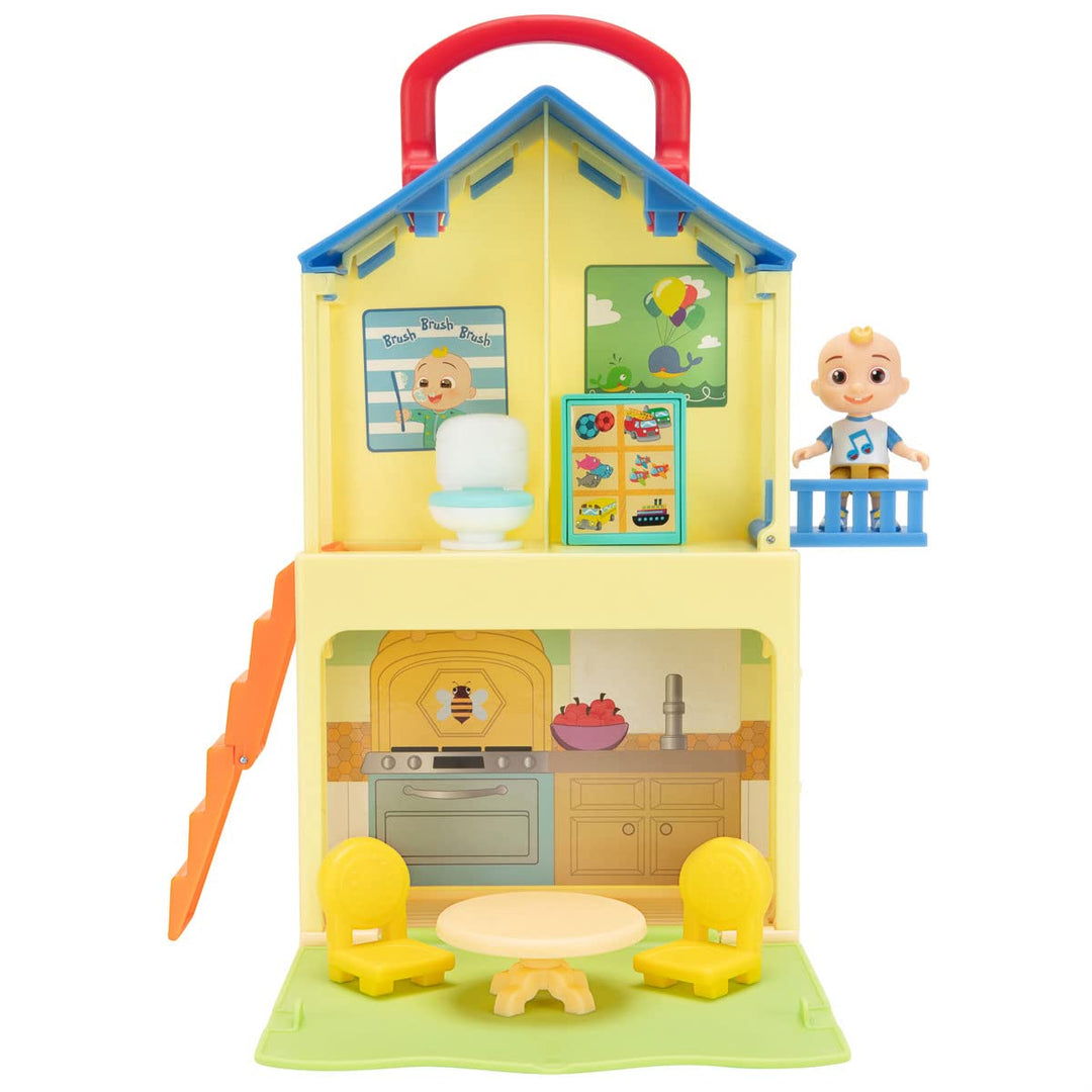 BANDAI CoComelon JWC0109 Pop N House Spielset, ab 3 Jahren, Mehrfarbig