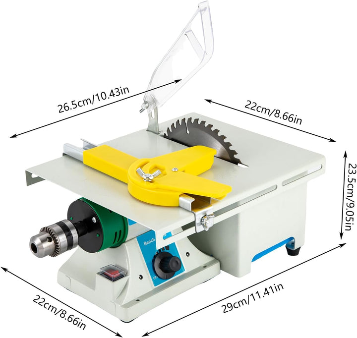 Edelstein Polierschleifmaschine, 5-In-1 Poliermaschine Schmuck Multifunktionale Tischporlierer Mit W