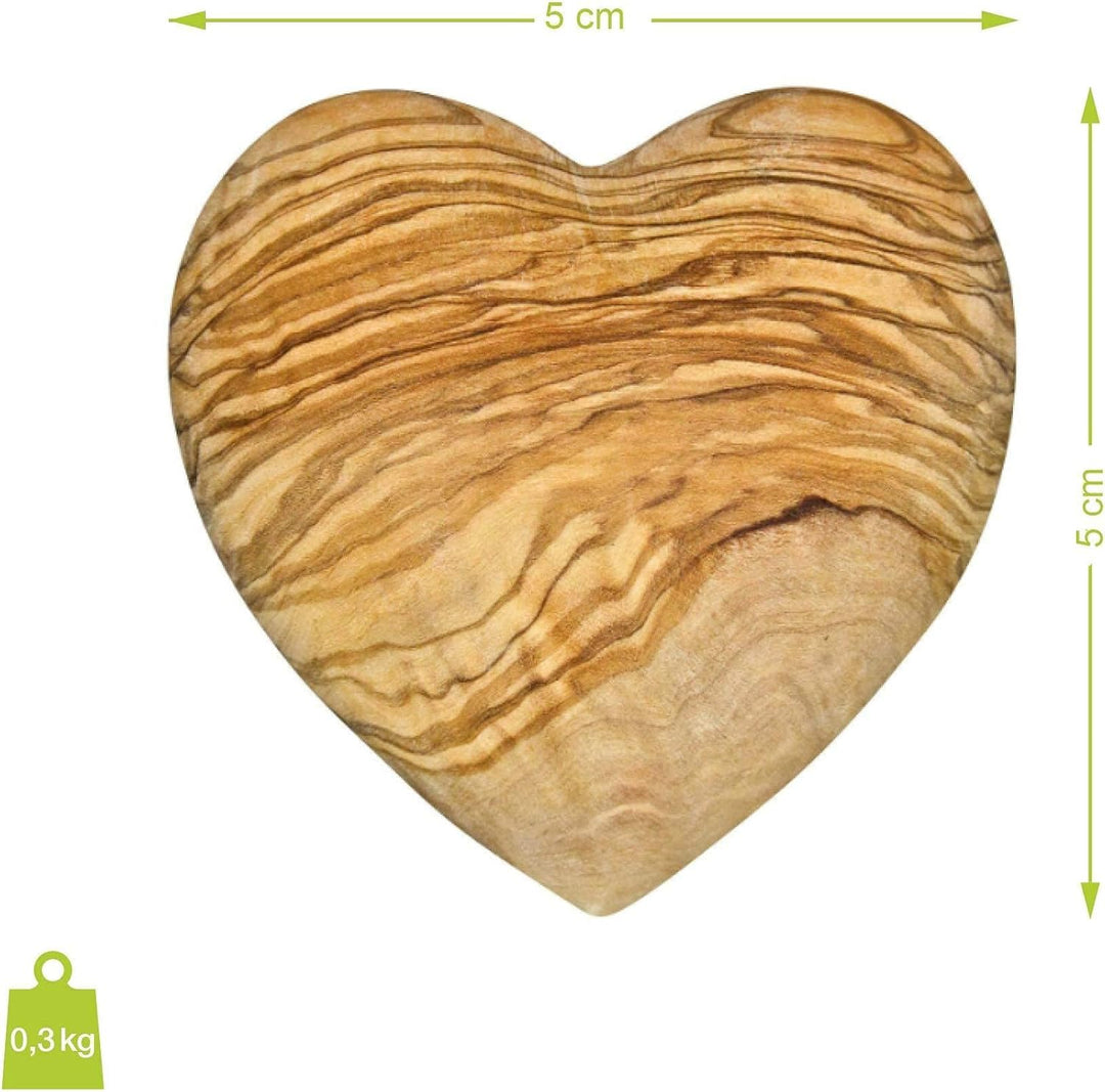 NATUREHOME Herz aus Olivenholz 5cm