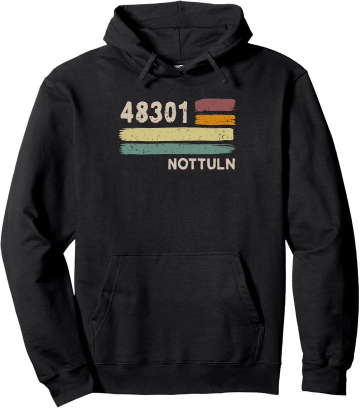 Retro 48301 Nottuln Vintage Gemeinde PLZ Pullover Hoodie