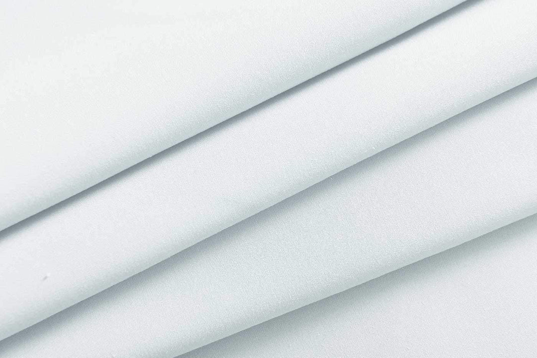 2er Set Schiebegardinen Flächenvorhänge Mikrofaser Vorhang Gardine Schiebe HxB 245x60 cm Weiss Delux