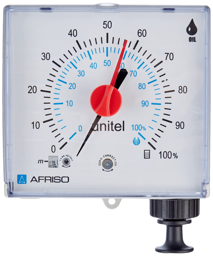 Afriso pneumatische Tankinhaltsanzeige unitel bis 50 Meter 72500, weiss