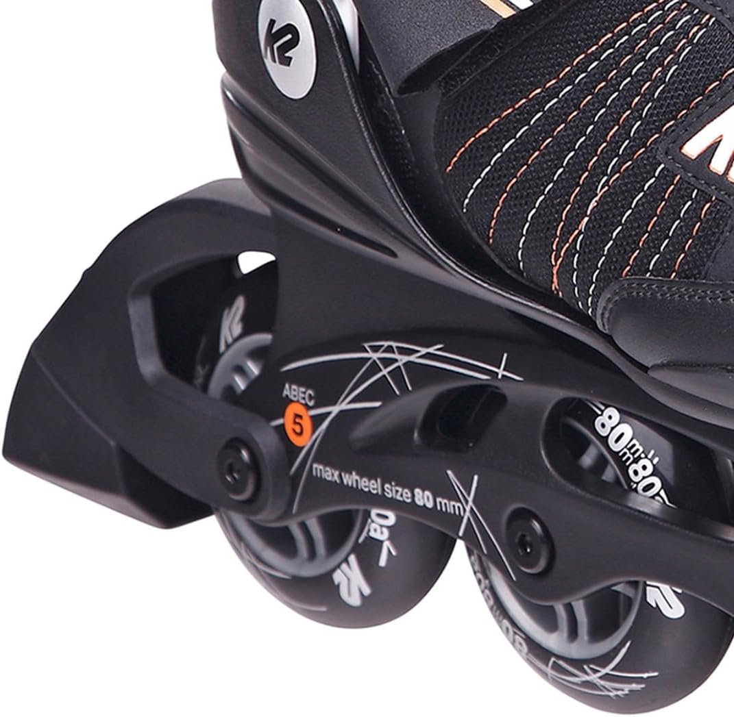 K2 Skates Damen Inline Skates ALEXIS 80, black - orange, 30E0874.1.1.060