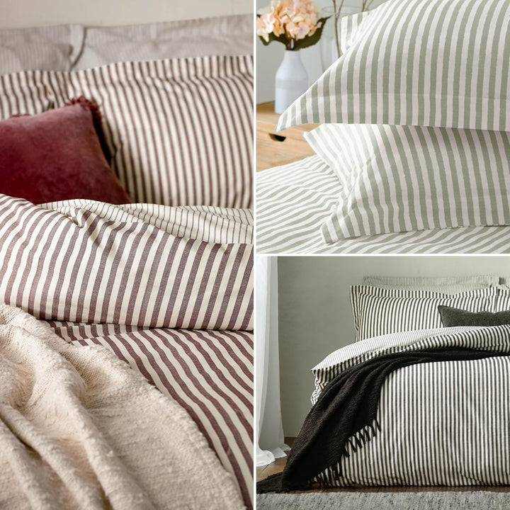 Yard The Linen Hebden Bettbezug-Set, Natur, King Size King Size Natur, King Size Natur