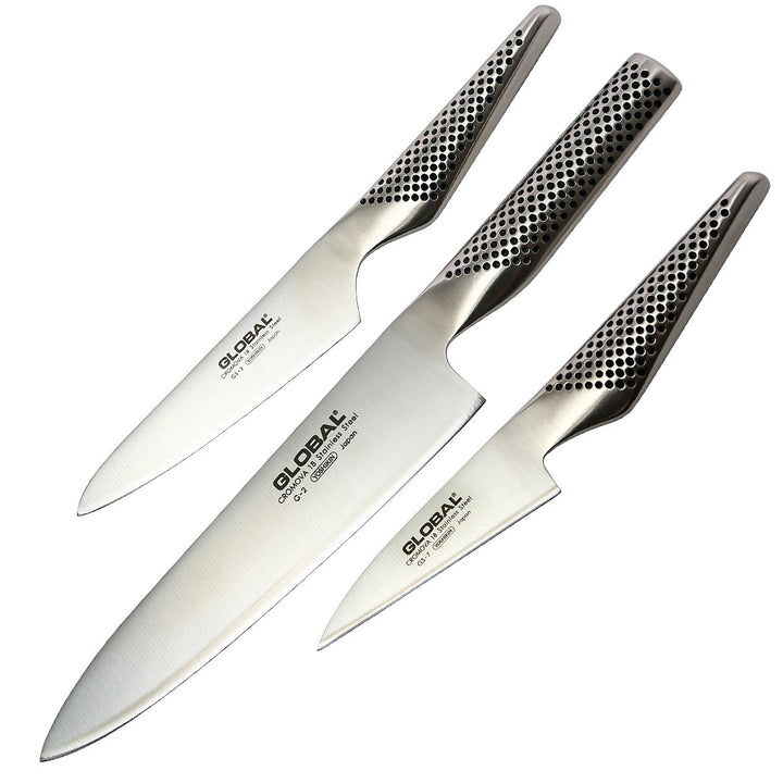 Global G-237 Messerset 3-teilig G-2, GS-3 und GS-7