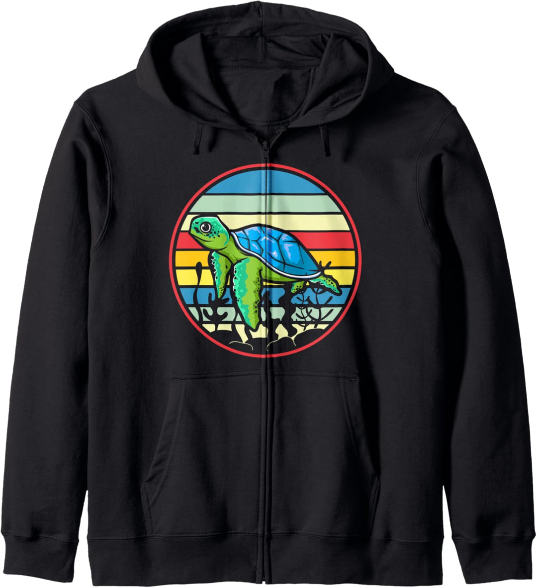 Meerestiere Schildkröte Geschenk Kapuzenjacke