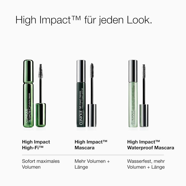 High Impact Mascara Waterproof 01-Black 8 Ml Schwarz 8 ml (1er Pack), Schwarz 8 ml (1er Pack)