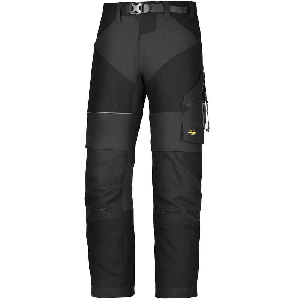 Snickers Workwear 6903 FlexiWork Arbeitshose, 1 Stück, 48, schwarz, 69030404048 48 Schwarz, 48 Schwa