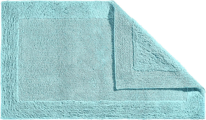 Erwin Müller Badematte, Badteppich Uni Serie Stuttgart türkis Grösse 80x150 cm - extra dick, hohe Sa