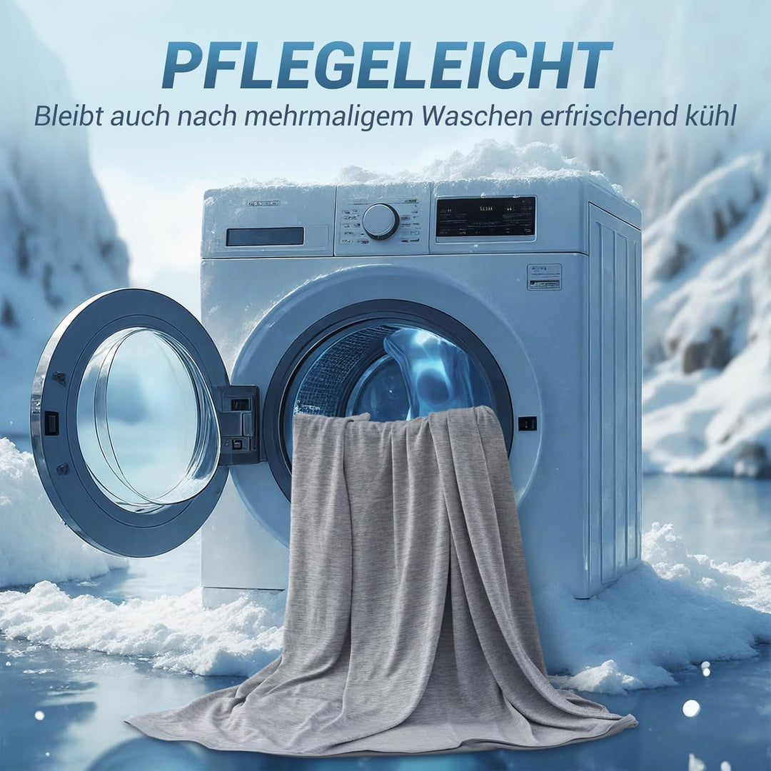 Elegear Kühldecke 150 x 200cm, Japanische Arc-Chill 3.0 Q-Max>0,5 Kühlfasern Selbstkühlende Sommerde