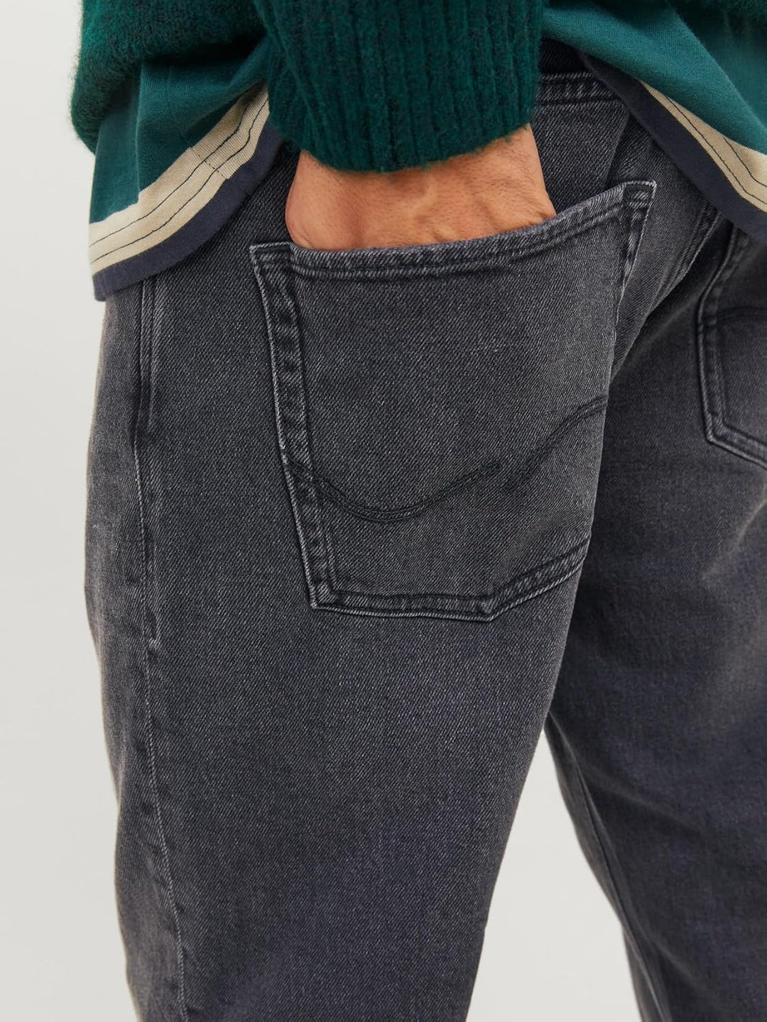 JACK & JONES Herren Jeans 29W / 30L Black Denim, 29W / 30L Black Denim