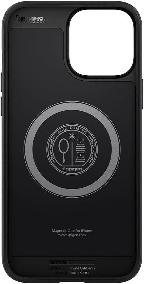Spigen Mag Armor MagFit Hülle Kompatibel mit iPhone 13 Pro Max Kompatibel mit MagSafe Magnetisch -Ma
