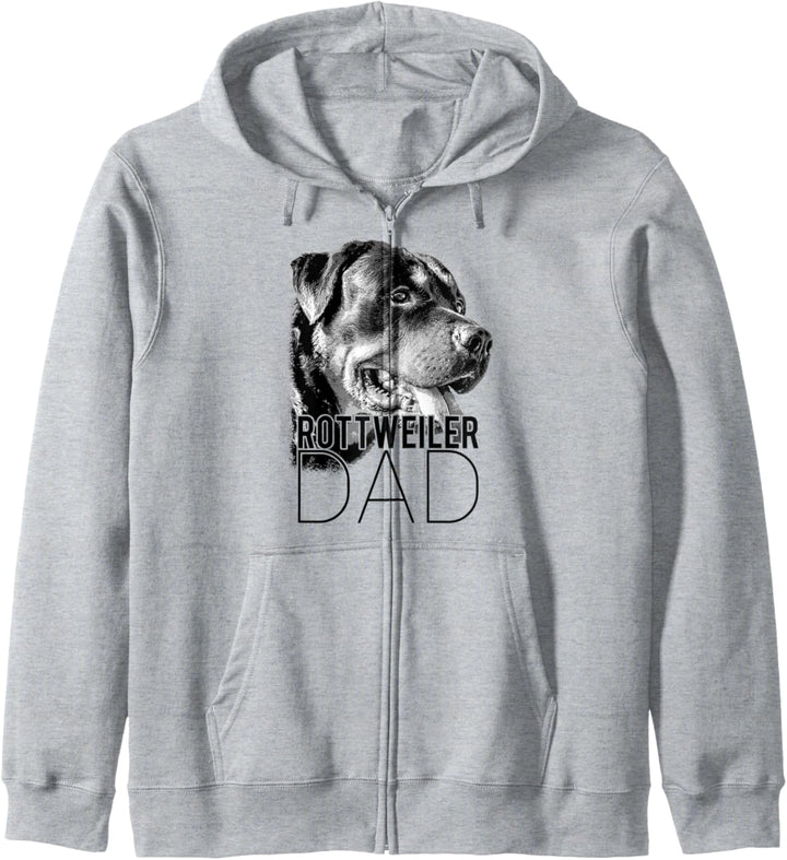 Dog Dad Rottweiler - Hunde Papa Kapuzenjacke