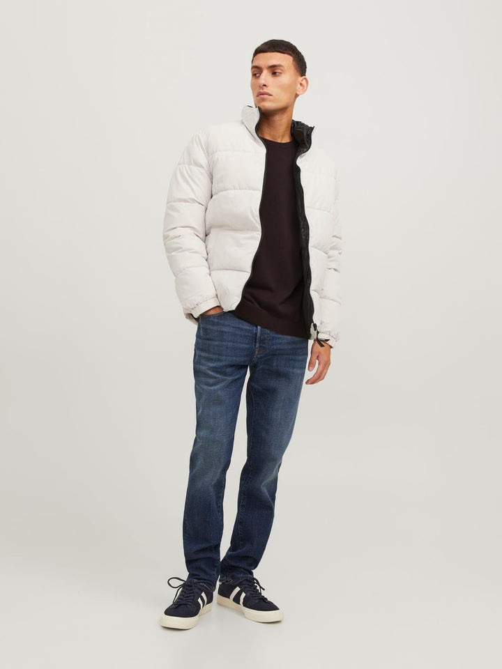 JACK & JONES Male Strickpullover Einfarbig Strickpullover M Braun (Mulch), M Braun (Mulch)