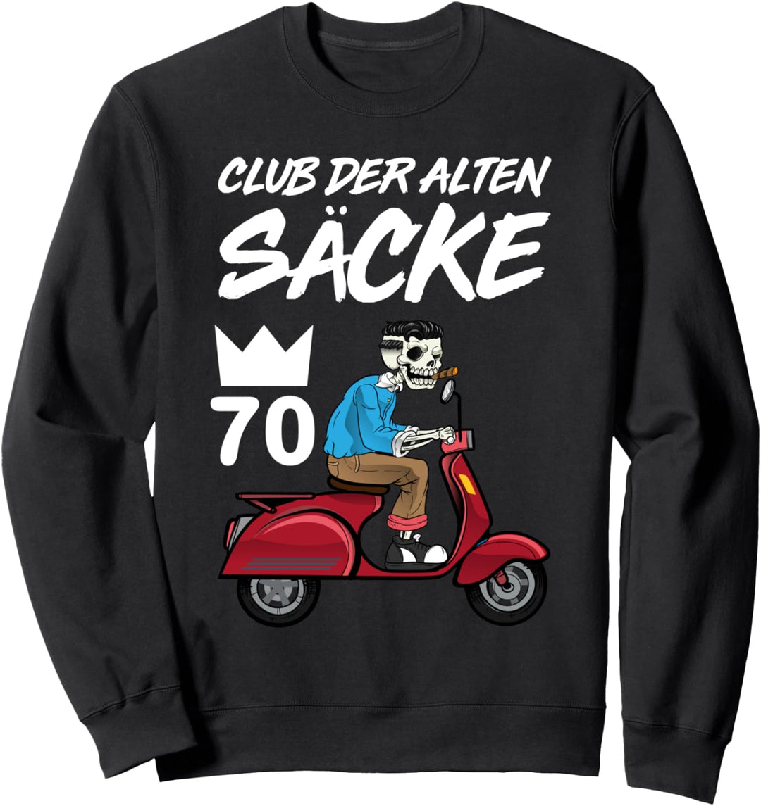 Club der alten Säcke 70 Geburtstag 70. Ehrentag Sweatshirt