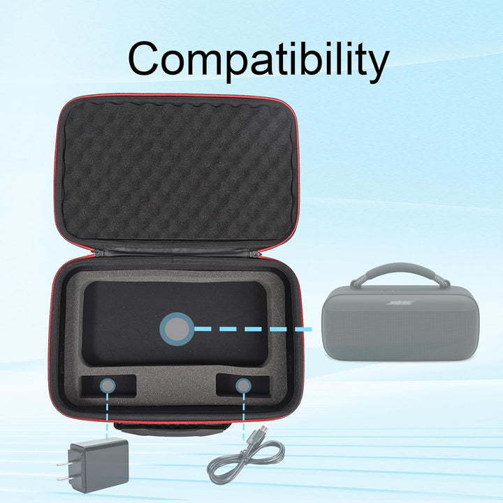 RLSOCO Tasche für Bose Tragbarer SoundLink Max Lautsprecher