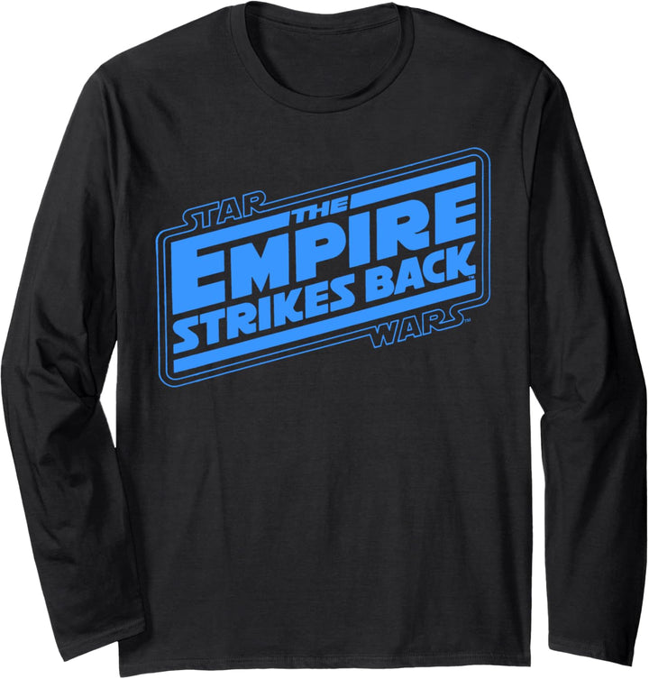 Star Wars The Empire Strikes Back Classic Logo Langarmshirt
