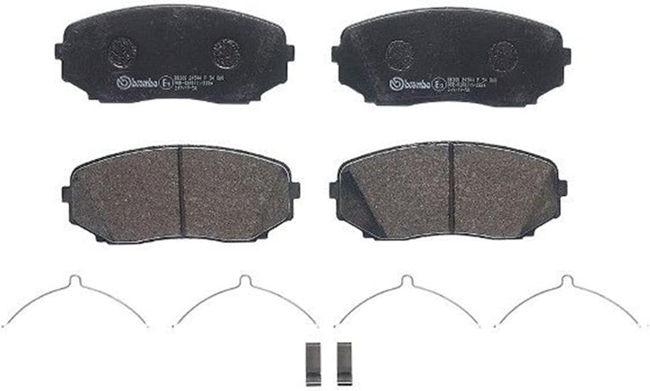 Bremsbeläge Vorne von Brembo mit Zubehör (P 54 060) Bremsbelagsatz Bremsanlage Scheibenbremsbelagsat
