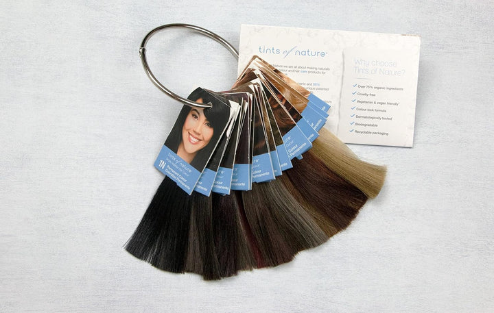 Tints of Nature 1N Natural Black Permanent Hair Dye, Natürliches Schwarz Permanente Haarfarbe, pfleg