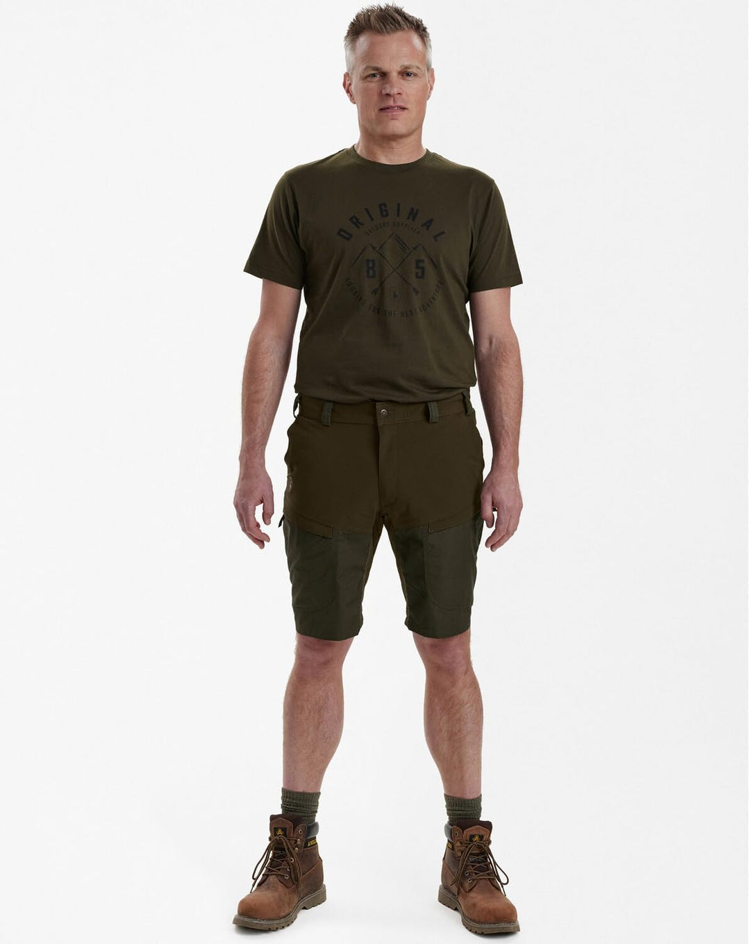 Deerhunter Strike Shorts - Dunkelgrün 48 Braun, 48 Braun