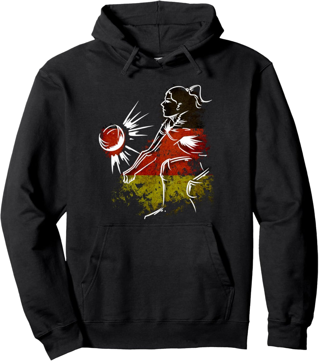 Deutsche Volleyballerin Spielerin Deutschland Volleyball Pullover Hoodie