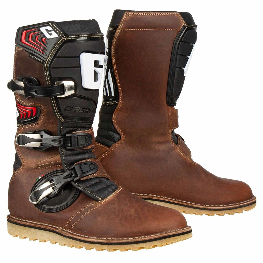 Gaerne Touring-Stiefel Balance Oiled Braun Gr. 45