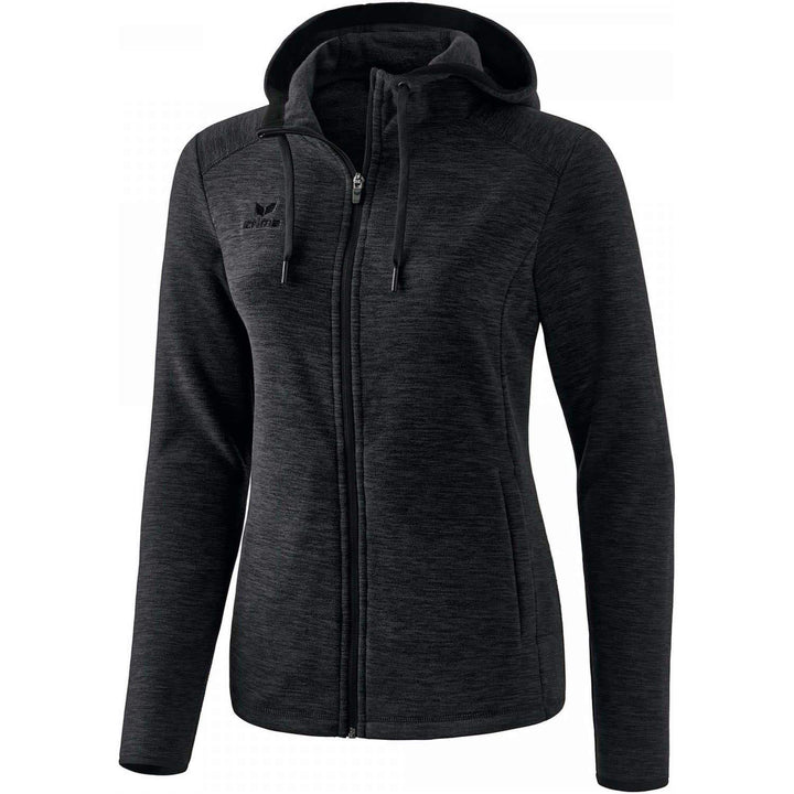 Erima Damen Basic Stepp-/Strickjacke mit Kapuze 42, 42