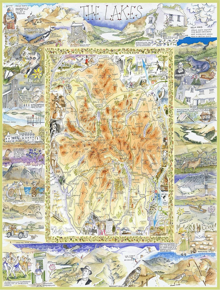 Lake District - Tim Bulmer Puzzle, 1000 Teile