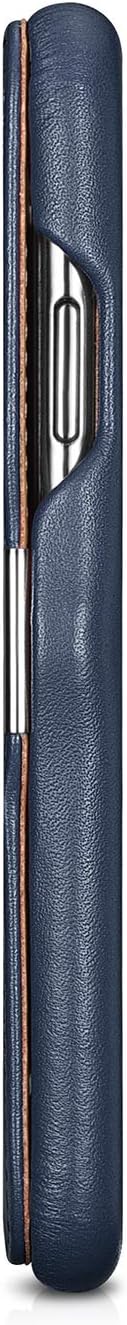 Mobiskin Hülle kompatibel mit Apple iPhone 11 (6,1 Zoll), Handyhülle mit echtem Leder, Case, Schutzh