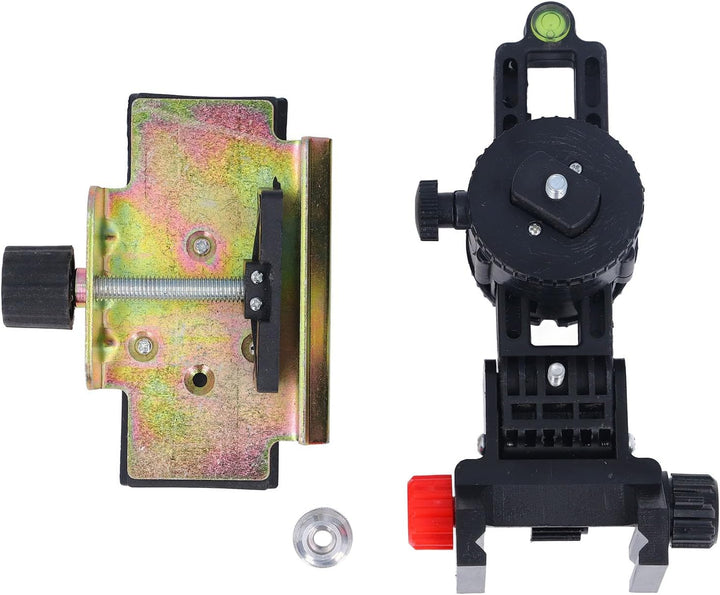 Feinabstimmungshalterungs-Wasserwaagenadapter, 360° Verstellbare L-förmige Drehbasis mit Verstellbar
