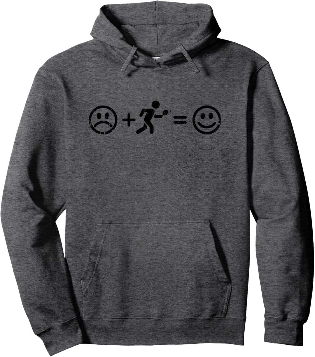 Tischtennis macht glücklich Spass Geschenk Spieler Männer Pullover Hoodie