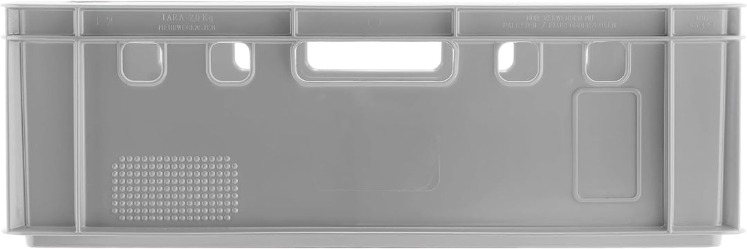 BURI 5x Fleischkiste E2 Metzgerkiste 60x40x20cm lebensmittelecht, robust, stapelbar - Universal Lage