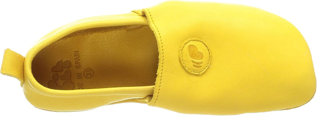 Pololo Unisex Kinder Uni Indoor Hausschuh 22 EU Gelb, 22 EU Gelb