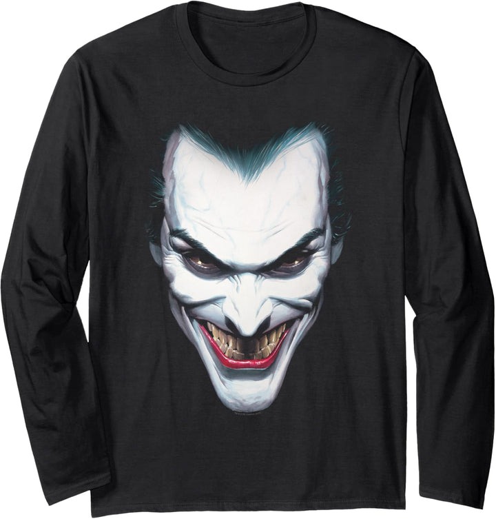 Batman Joker Portrait Langarmshirt