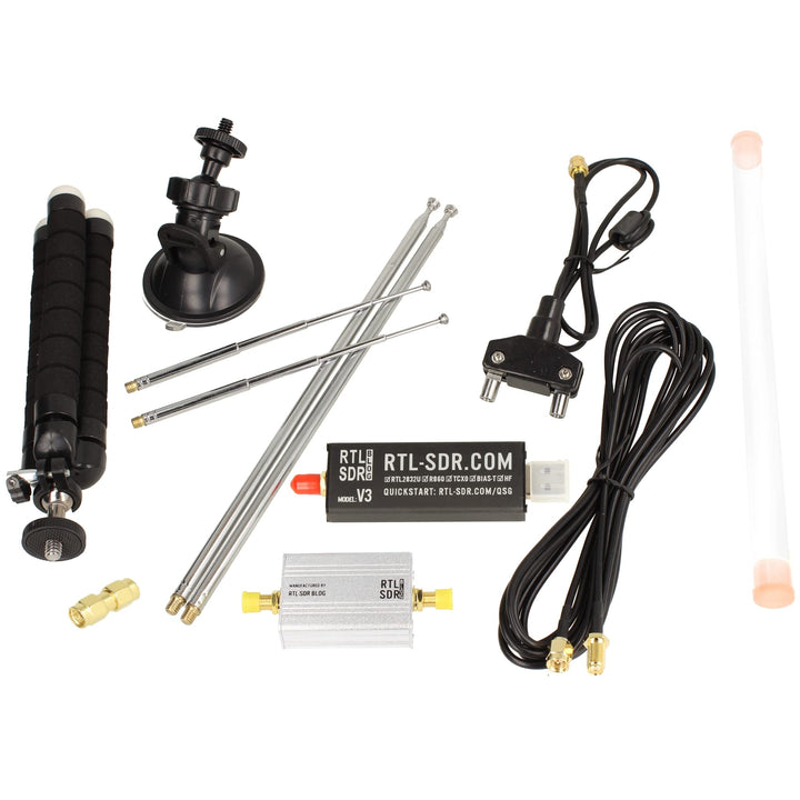 RTL-SDR Blog V3 + LNA Modul + Adapter + Dipol Antennen Set ﴾ 06 ﴿, ﴾ 06 ﴿