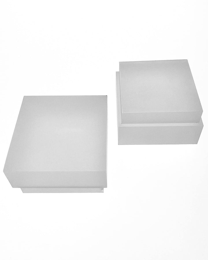 ShineLED Acrylglas Upgrade | 80mm x 80mm für 14W | matt 14 Watt Mattes Glas, 14 Watt Mattes Glas